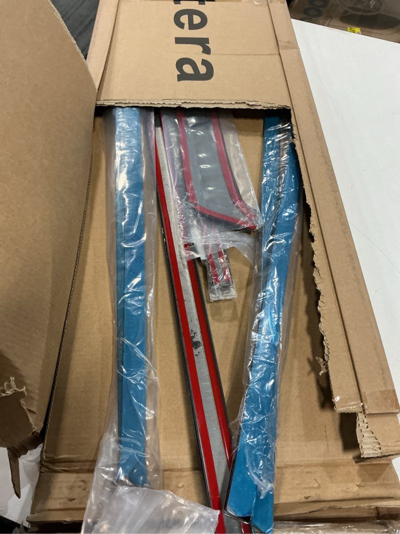 Condition photo showing Good Condition for Stainless Steel Window Trim Chrome Delete for Toyota Tundra CrewMax Cab 2022-2026 Black Window Trim Blackout Kit