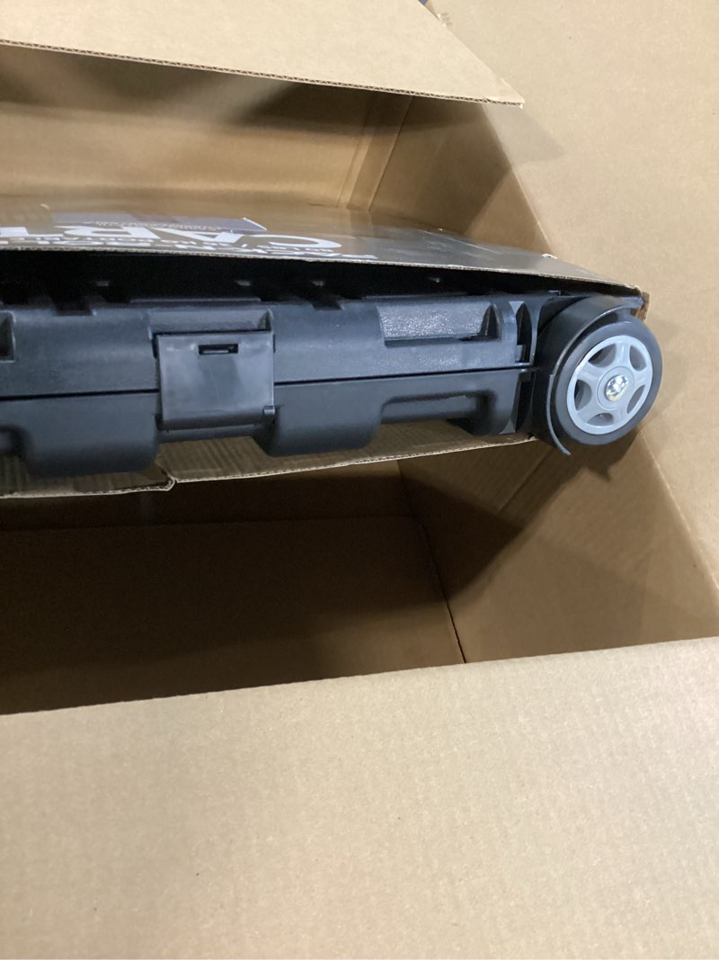 Condition photo showing Good Condition for Olympia Tools 85-010 Grand Pack-N-Roll Portable Tools Carrier with Telescopic Handle, 80 Lb. Load Capacity, Black