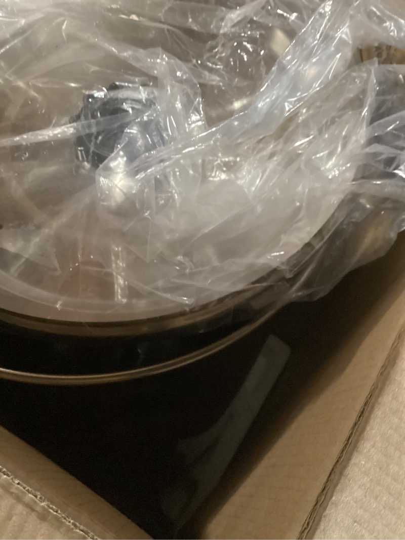 Condition photo showing New/Like New for homecraft 100-cup coffee urn and hot beverage dispenser with dripless faucet, quick-brewing, stainless steel 100 cup