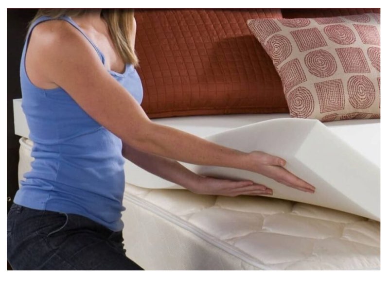Red nomad king 3” gel infused memory foam 