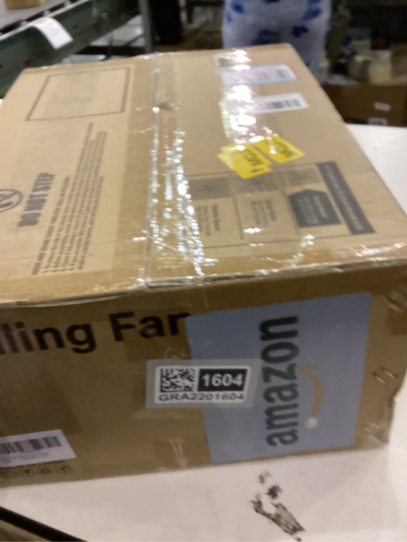 Fanbulous 48 Inch Ceiling Fans with Lights and Remote, Brushed Nickel Ceiling Fan with 8 Dual-Color 