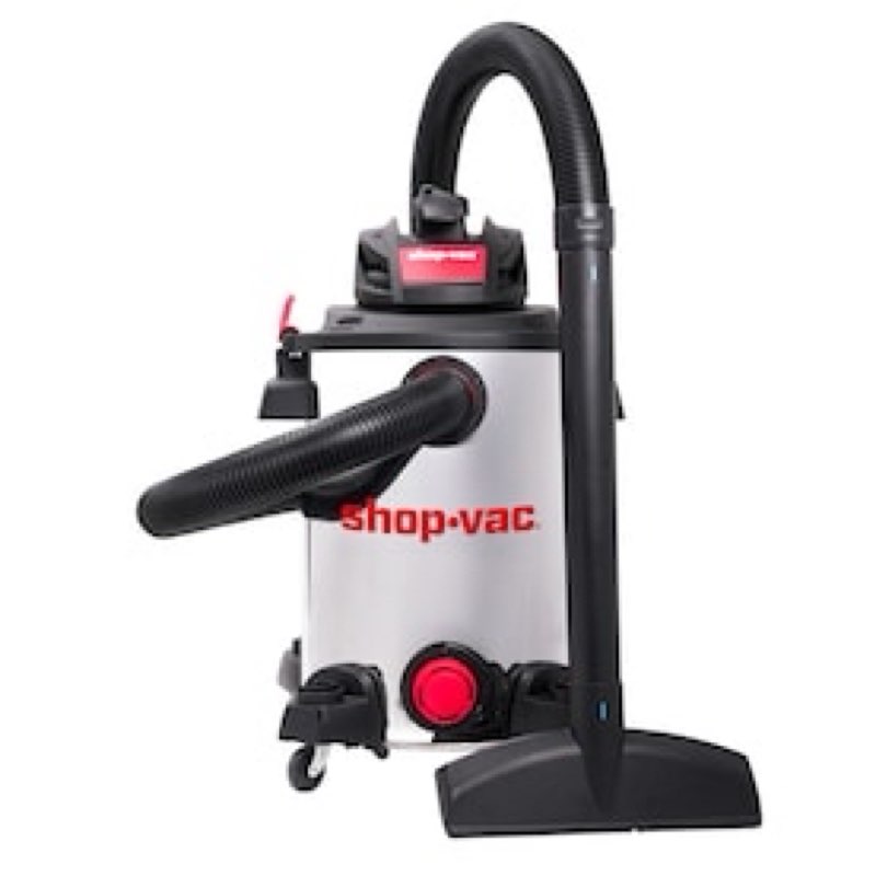 shop-vac 12-gallon 6 hp corded wet/dry shop vacuum 