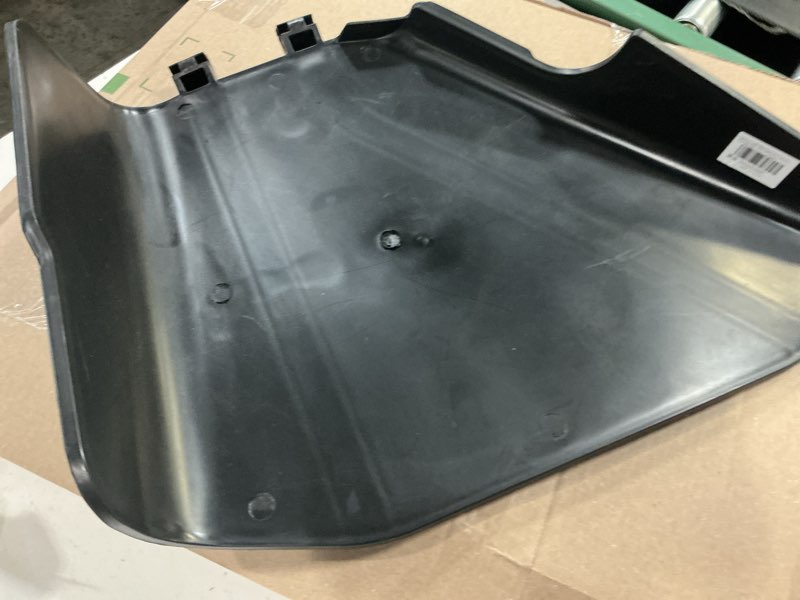 Condition photo showing Good Condition for deawater 108-7895 discharge chute deflector for toro timecutter ss5000 parts, deck grass deflector shield replacement for ss5000 ss5060 ss5035 zs5000 sw5000, includes hardware rod 6-1/2"