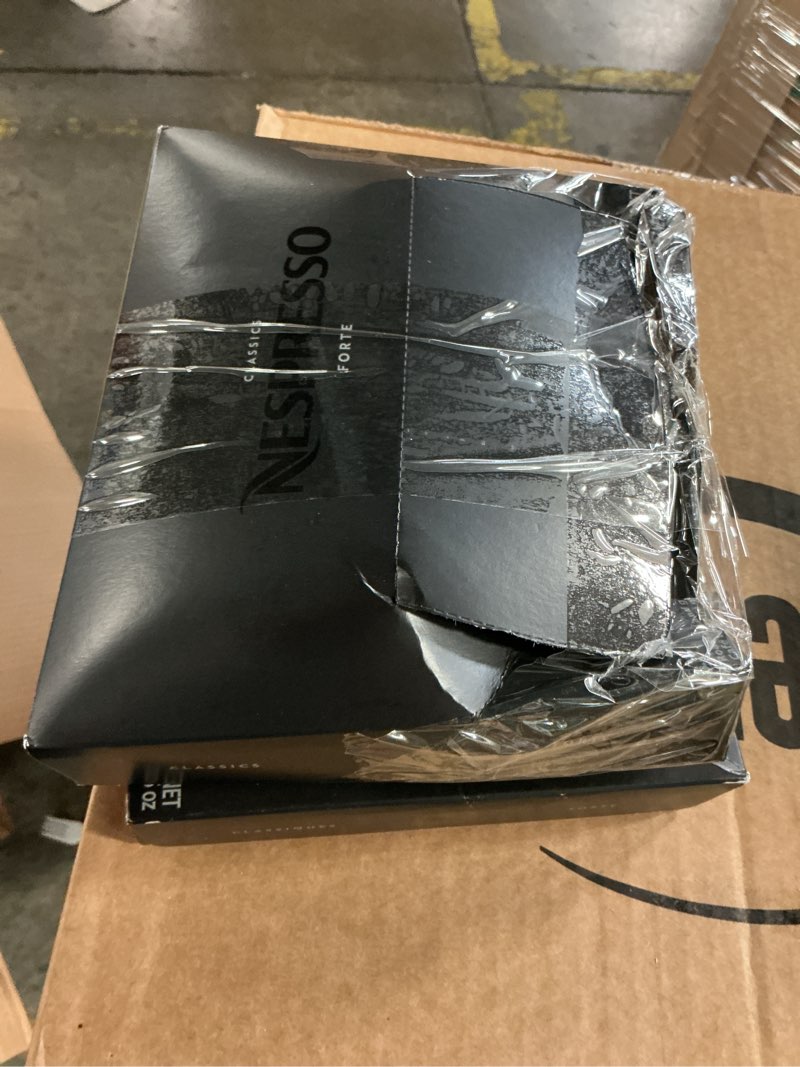 Condition photo showing Good Condition for 2 pack nespresso - forte coffee professional capsules, espresso roast, 50/box (8901.84)