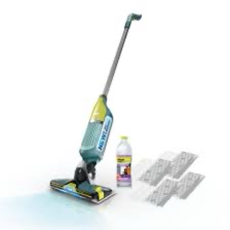 Shark VACMOP Reveal New Cordless Hard Floor Cleaner, Vacuum & Spray Mop, Powerful Suction, Lightweig