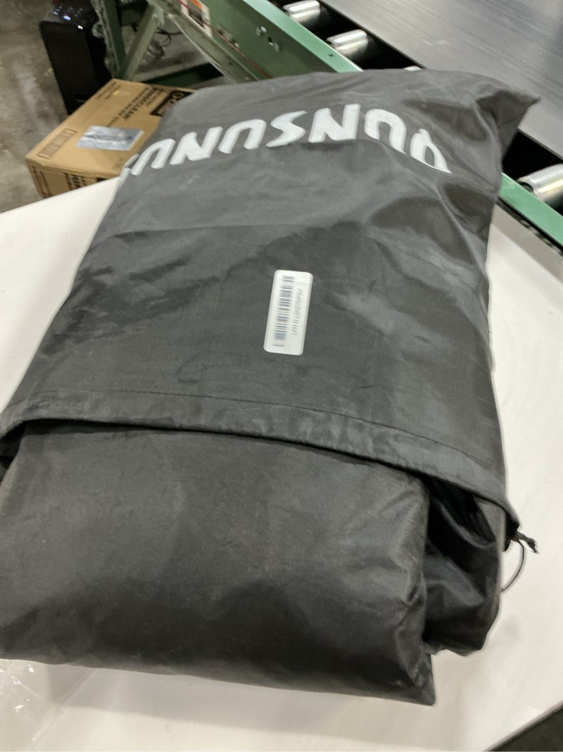 Condition photo showing As Is for QUNSUNUS Car Cover for Chevrolet C10 C20 K10 K20 1960-1991 Standard Cab 6.5Ft Short Bed, Waterproof C10 Truck Cover with Zipper, Car Covers All Weather with Wind, Sun, UV and Dust Protection black for Chevrolet C/K 2 Door Short Bed