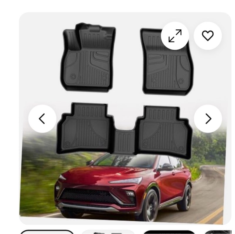 for 2021-2025 2026 Envision Floor Mats: AOMSAZTO All Weather Floor Mats Compatible with Buick Envisi