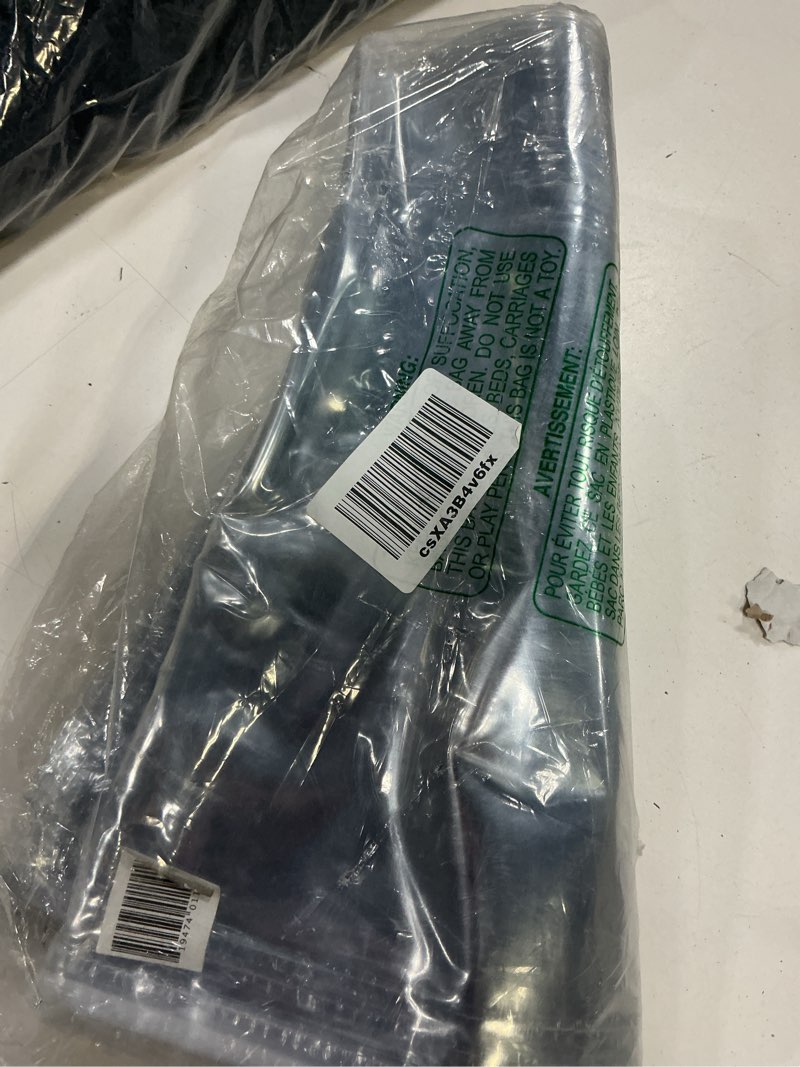 Condition photo showing Good Condition for clear cover for garment rack (5'l x 5'h) [kitchen]