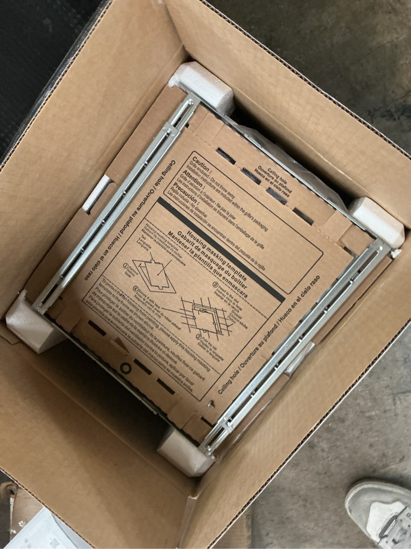 Condition photo showing As Is for Whisper Remodel® DC Fan with Pick-A-Flow