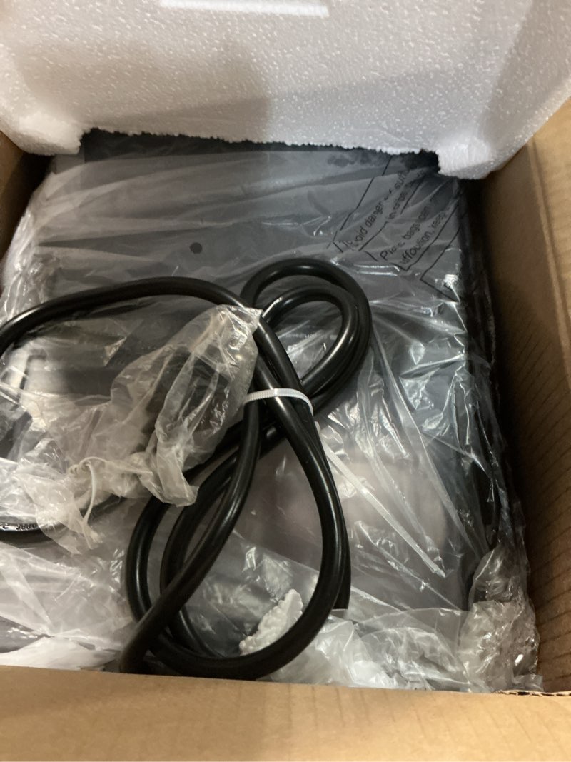 Condition photo showing Good Condition for Aeitto Ice Makers Countertop, 9 Ice Cubes Release in 6 Mins, 26Lbs/24H, 2 Sizes of Bullet Ice Machine,Self-Cleaning Portable Ice Maker with Ice Scoop and Basket for Home Kitchen Office Bar RV, Black