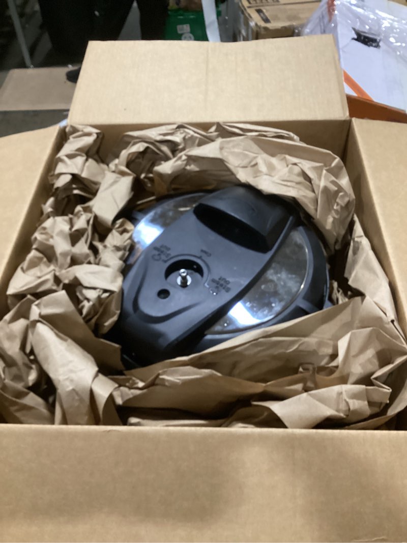 Presto 02141 6-Quart Electric Pressure Cooker, Black, Silver, Stainless steel