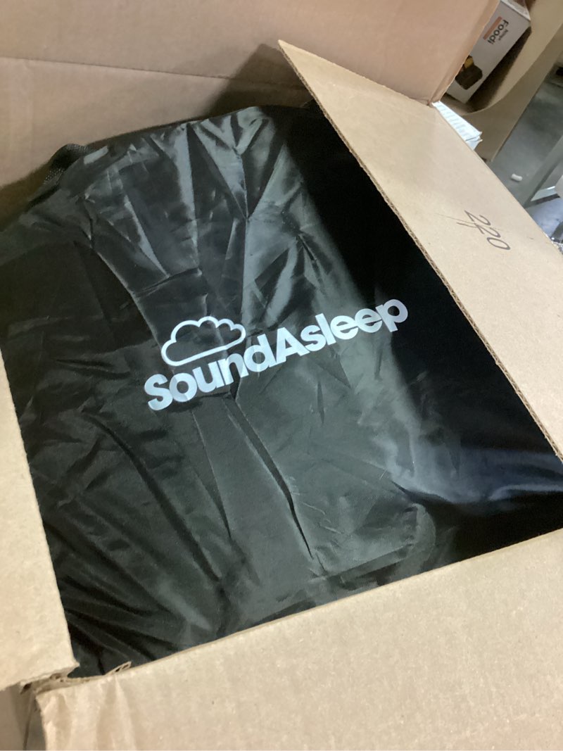 Condition photo showing Good Condition for SoundAsleep Products Dream Series Luxury Air Mattress, ComfortCoil Technology, Built-in High Capacity Pump for Home, Camping- Double Height, Adjustable, Inflatable Blow Up, Portable - Full Size Full Black