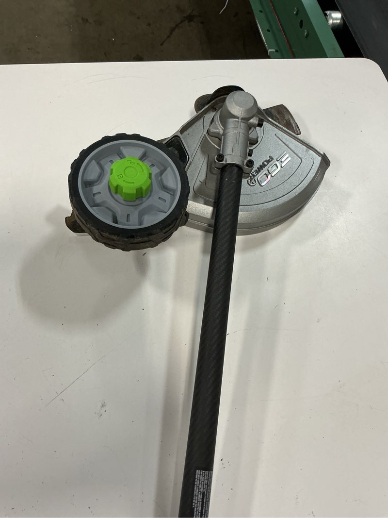 Condition photo showing As Is for ego power+ multi-head system carbon fiber edger attachment