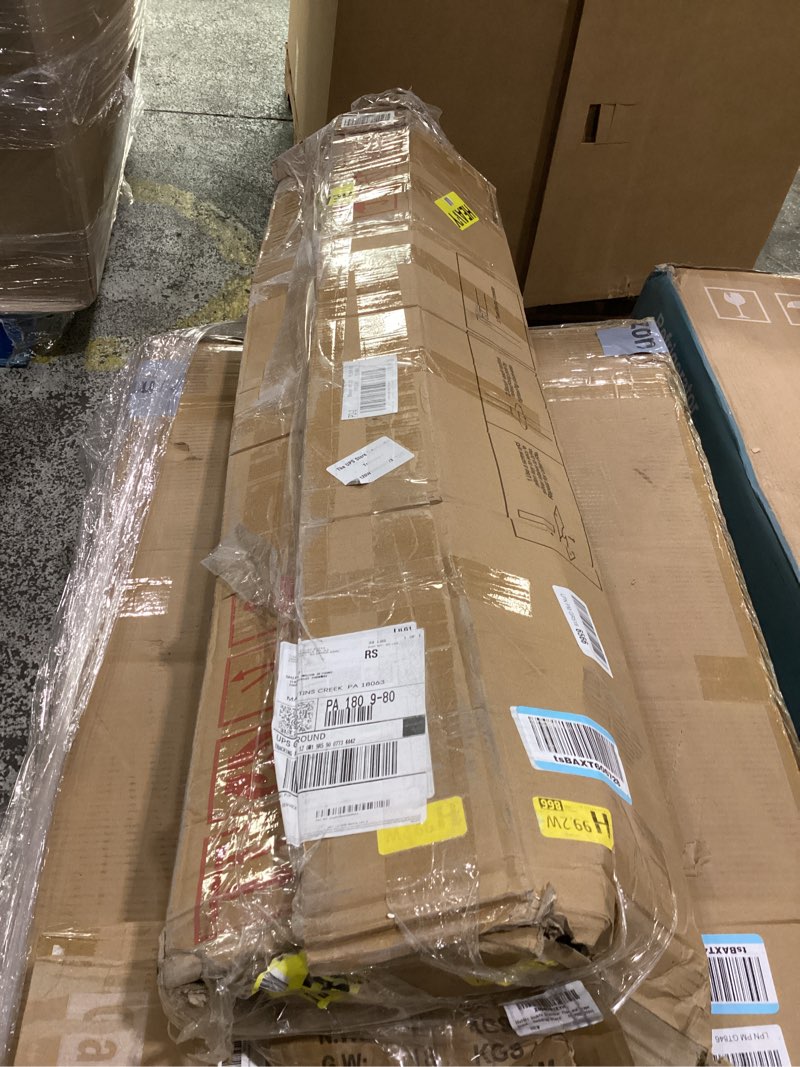 Condition photo showing Good Condition for 10x10ft double crossbar pipe and drape stand kit, heavy duty backdrop stand adjustable, sturdy metal back drop decoration frame with flat base for parties, flower wall,wedding,trade shows,photography 10ftx10ft silver