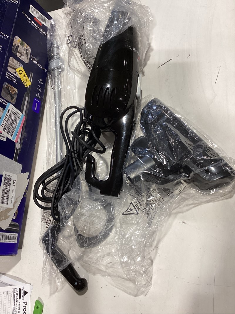 Condition photo showing Good Condition for bissell 2033m featherweight stick lightweight bagless vacuum and electric broom with crevice tool for hard floors and carpets, black