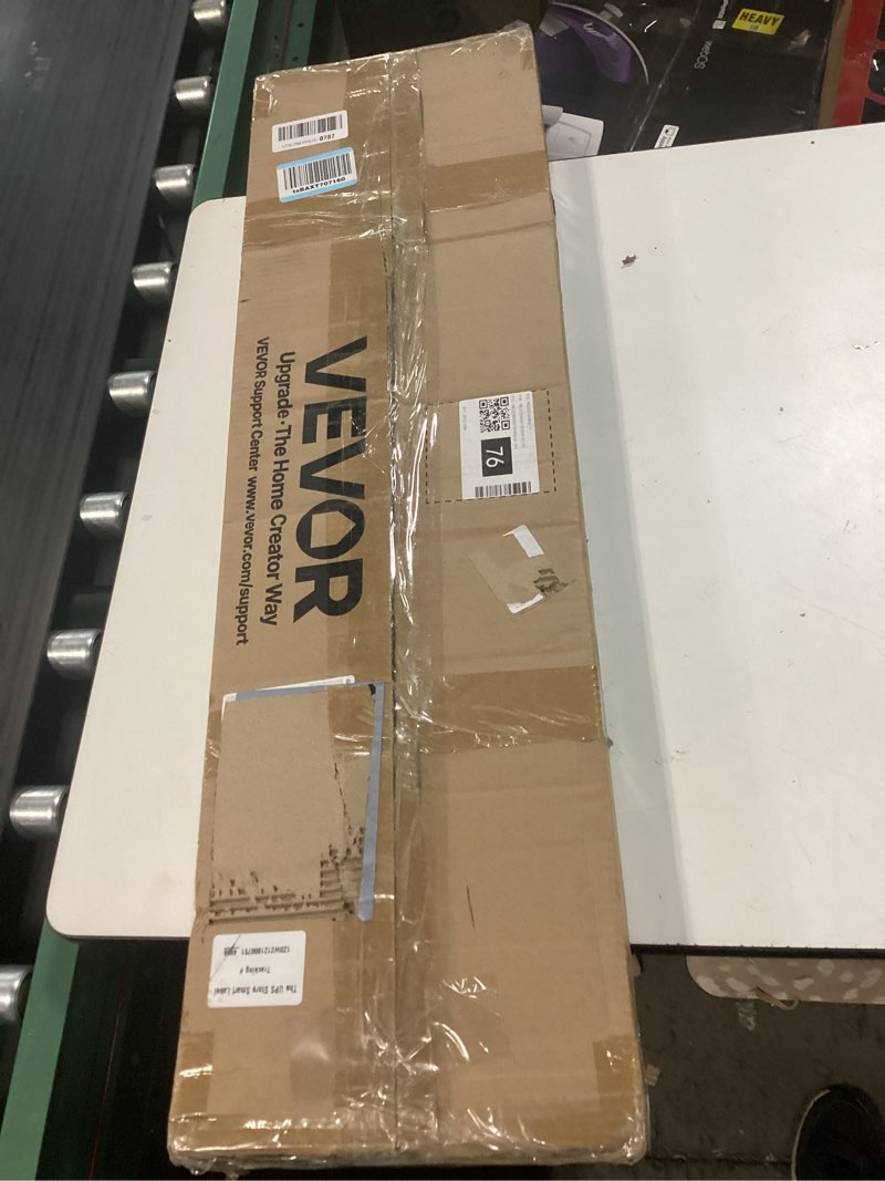 Condition photo showing New/Like New for vevor live animal cage trap, 31" x 10" x 12" humane cat trap galvanized iron, folding animal trap with handle for rabbits, stray cats, squirrels, raccoons, groundhogs and opossums