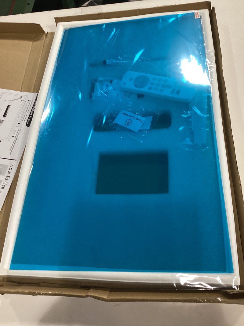 Condition photo showing Good Condition for Silicone Frame for Echo Show 21,Change The Color of The Frame of Your Echo Show 21 (White)