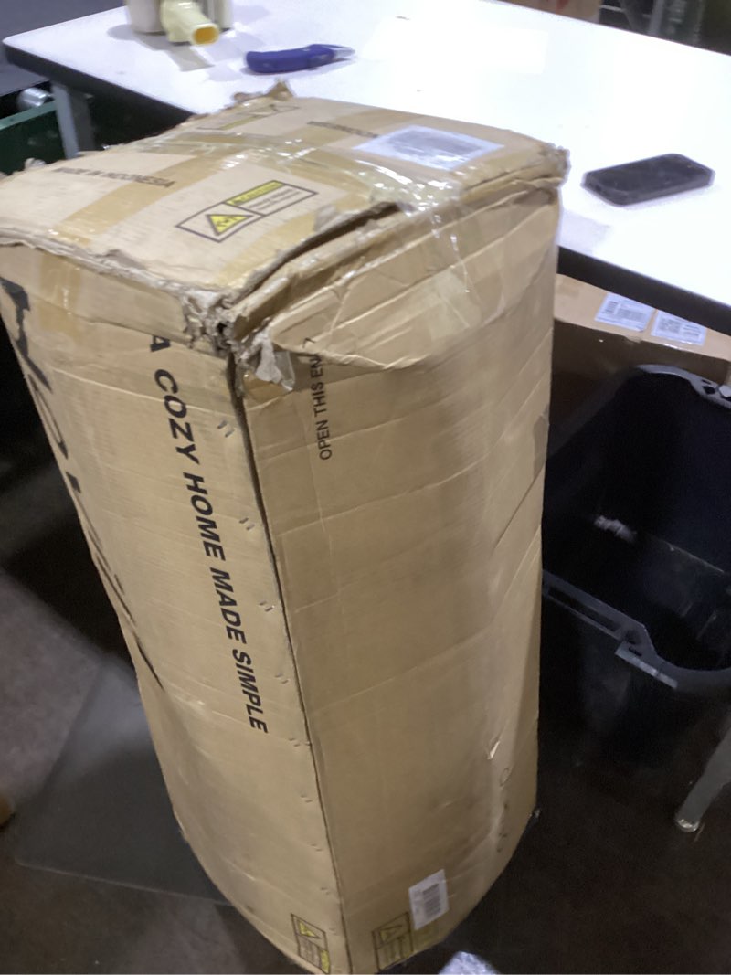 Condition photo showing New/Like New for Novilla King Mattress, 12 Inch King Size Memory Foam Mattress with Comfort Foam for Pressure Relief & Cool Fresh Sleep, Removable Washable Cover,Mattresses in a Box,Medium Firm King 12 Inch Medium Firm