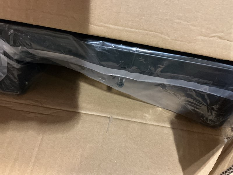 Condition photo showing New/Like New for strich collapsible piano keyboard stand - adjustable and portable heavy duty music stand - fits 54/61/88 key electric digital pianos - sturdy musical keyboard table single tier
