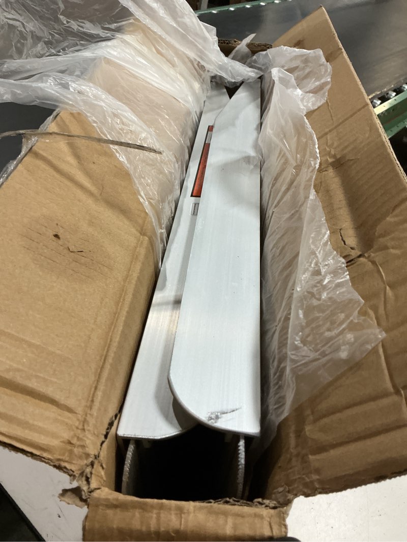 Condition photo showing Good Condition for ruedamann 2 ft portable wheelchair ramp for doorways, non-slip aluminum | dual anti-slip, foldable design, no assembly, fits wheelchairs, reflective strips, reflective strips, multi-device use 2ft (non-slip aluminum)