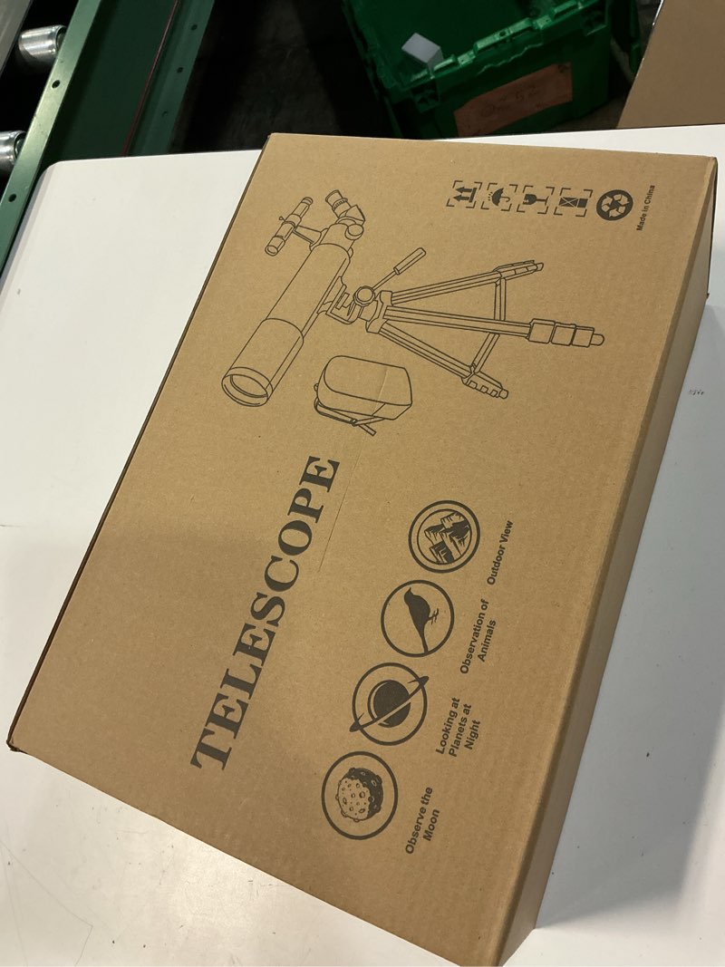Condition photo showing New/Like New for dianfan telescope for kids & adults, 80mm aperture 500mm astronomical professional telescope for adults high powered, portable travel telescopes for beginners with tripod & adapter, stickers, backpack