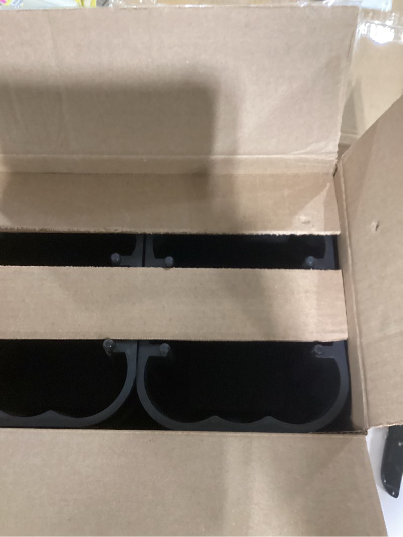 akro-mils 30796 economy stacking shelf plastic storage bins, (9-inch x 6-5/8-inch x 5-inch), black (