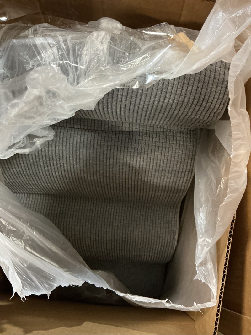 Condition photo showing Good Condition for dog stairs for small dogs, 4-step dog ramp for bed 19.7" h, dogs steps for bed, couch, pet stairs with non-slip bottom design, cat scratching, high density foam portable pet steps, indoor, grey grey 4 4-step 19.7"h