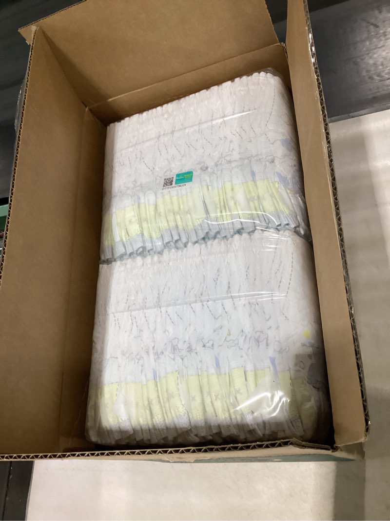 Condition photo showing Good Condition for pampers swaddlers diapers, size 5 (20-37 lbs), 132 count, absorbent, keeps baby dry and comfortable, skin safe disposable baby diaper (packaging may vary) size 5 132