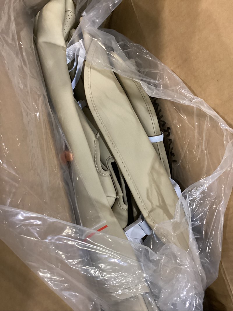 Condition photo showing Good Condition for for toyota camry seat covers l le xle 2012 2013 2014 2015 2016 2017 - custom fit car seat covers full set, waterproof breathable luxury leather seat covers for cars, beige not for hybrid beige 2012-2017 camry l le xle