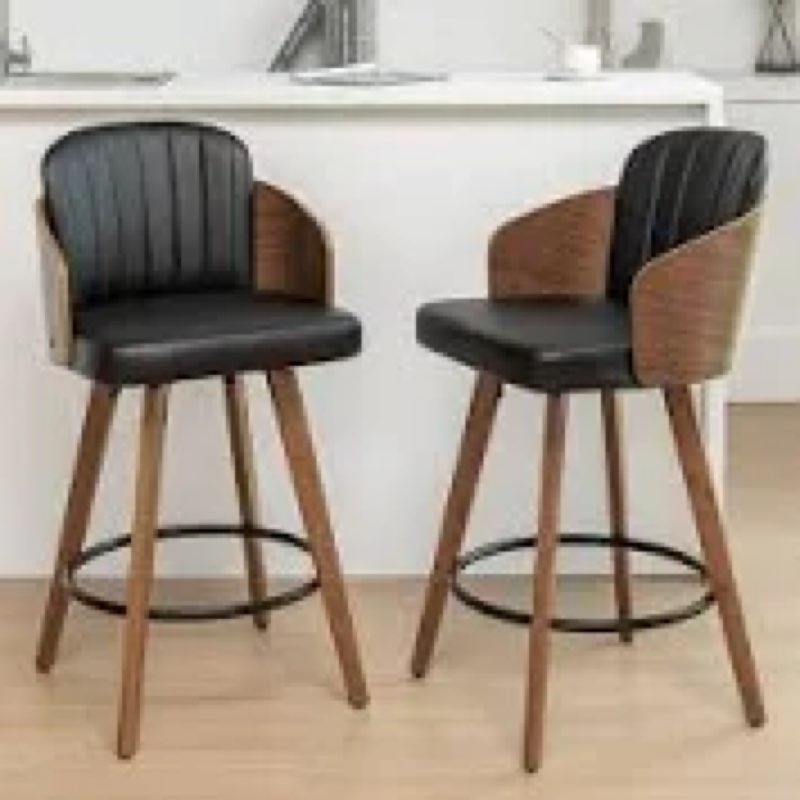 Ljubka Swivel Counter Stools