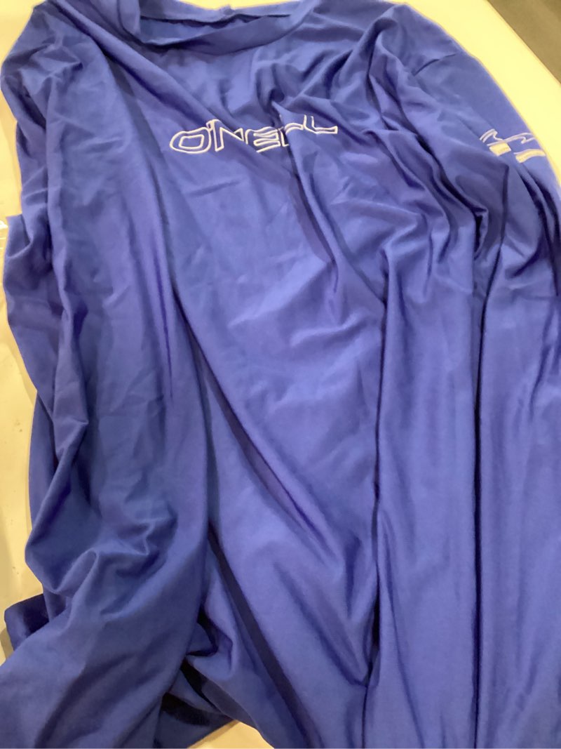 Condition photo showing Good Condition for o'neill men’s basic skins long sleeve sun shirt, upf 50+ sun and rash protection for surfing and all outdoor activities, pacific, large