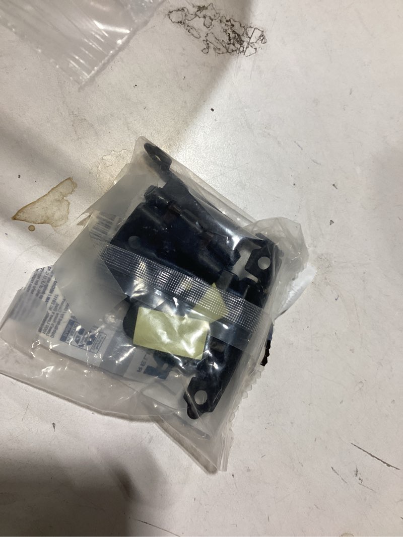 Condition photo showing Good Condition for reliabilt 200-degree adjustable overlay overlay surface self-closing matte black cabinet hinge