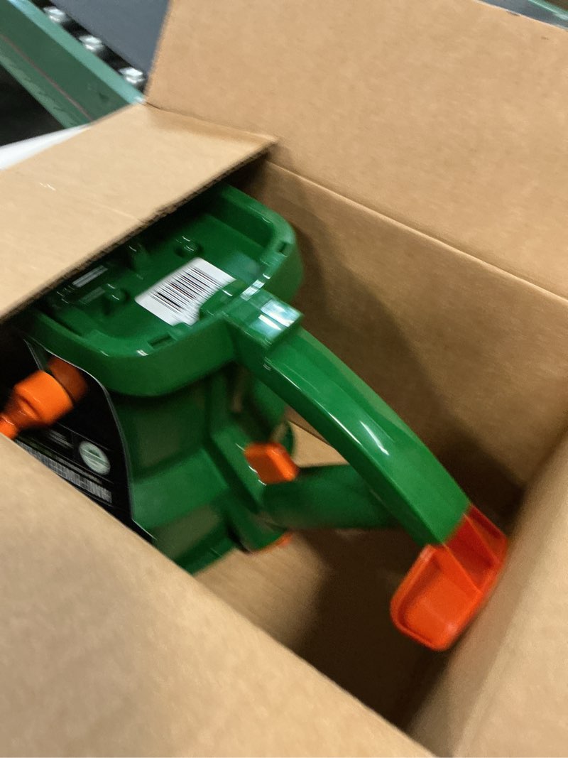 Condition photo showing Good Condition for scotts whirl hand-powered spreader for grass seed, fertilizer, salt, ice melt, handheld spreader holds up to 1,500 sq. ft. product