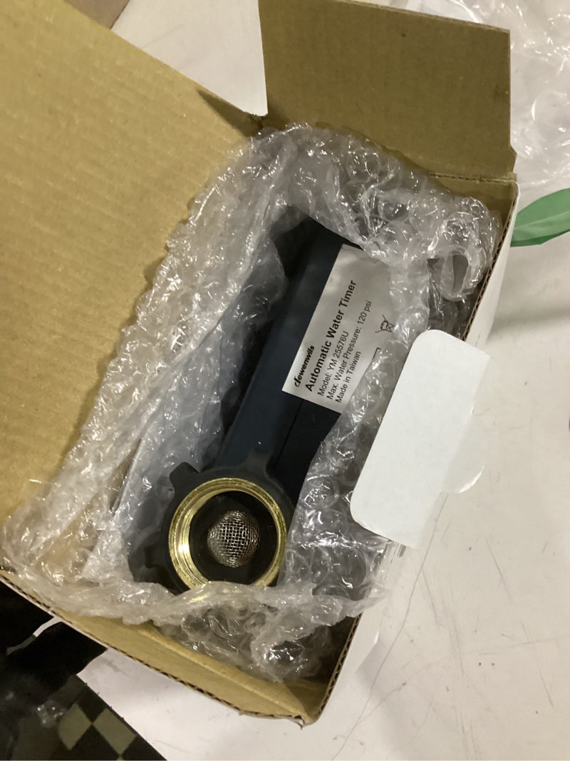 Condition photo showing Good Condition for dewenwils 2-zone water hose timer – programmable sprinkler timer with rain delay, manual watering & auto irrigation for garden, yard, or lawn 2 zone
