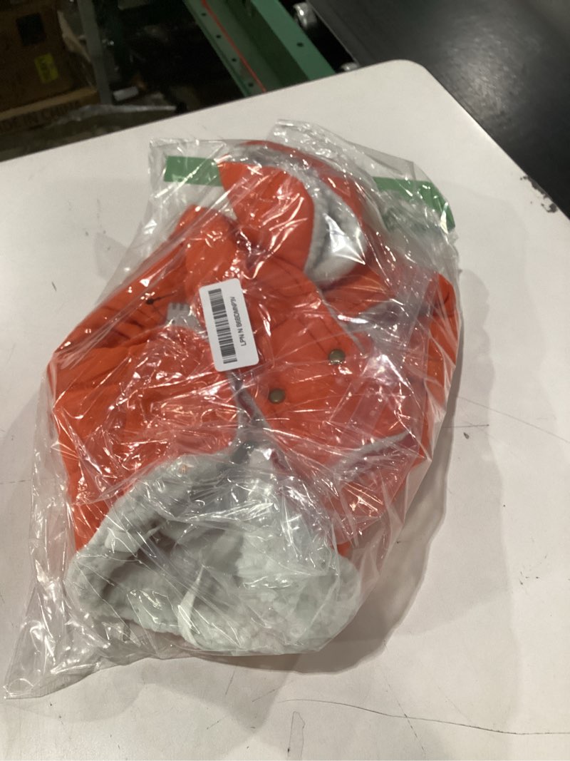 Condition photo showing Good Condition for KYEESE Dog Coat Windproof Dog Coats for Small Dogs Thick Pets Clothes with Pocket Waterproof Dogs Jacket with Fleece Lined Warm Pet Winter Puffer Coat with Leash Hole Soft Pet Sweater for Cold Weather Large 05#Orange