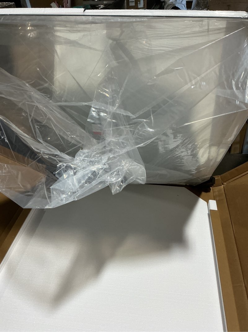 Condition photo showing Good Condition for TokeShimi 24x30 Frameless Bathroom Mirror for Over Sink, Tempered Beveled Wall Mirror with 1" Beveled Edge, Shatterproof Rectangle Mirrored for Vanity, Living Room, Entryway, Restroom 30"L x 24"W Rectangle-Shaped