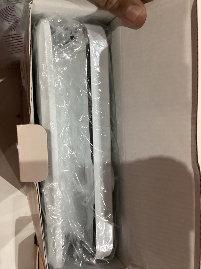 Condition photo showing New/Like New for libbepet cat door interior door, push & turn 4-way lock indoor cat doors, reinforced abs frame pet doors for cats up to 18 lbs, easy diy installation for interior and exterior doors, lagre white l - inner size: 7.2"w x 7.3"h