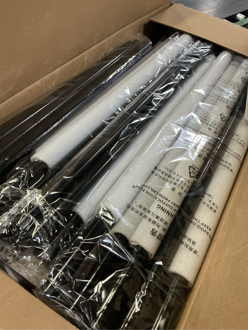 Condition photo showing New/Like New for Mloong Baby Playpen with Mat, 59x71 in Extra Large Playpen for Babies and Toddlers, Indoor & Outdoor Activity Center, Safety Baby Fence with Door, Play Pen, Play Yards Medium Grey 71x59 Inch