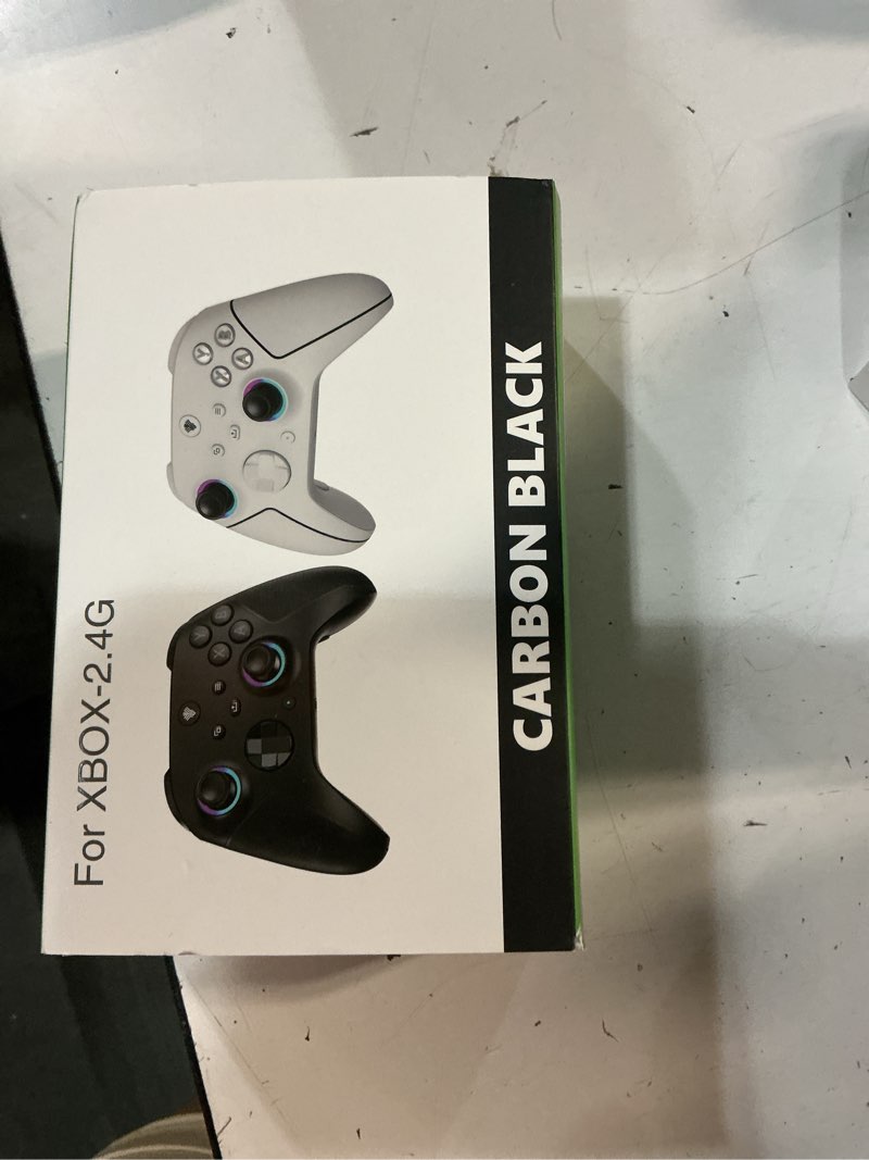 Condition photo showing Good Condition for szdilong 2.4ghz wireless controller for xbox controller, xbox one series x|s consoles, pc windows, steam, with 7 colors rgb light/1000mah battery/programmable/turbo, dual vibration/3.5mm audio jack black