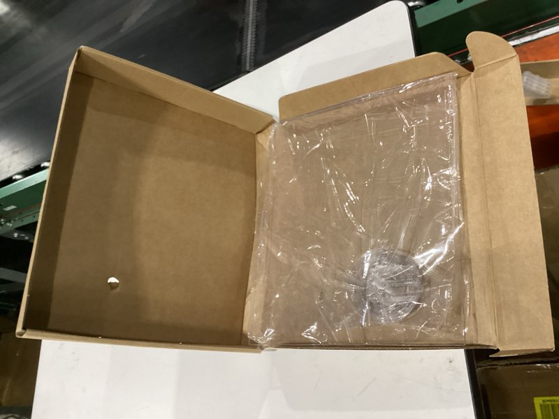 Condition photo showing Good Condition for 239061 rv screen door slide panel, rv screen door parts, with push down knob opener,for right handed doors (clear)