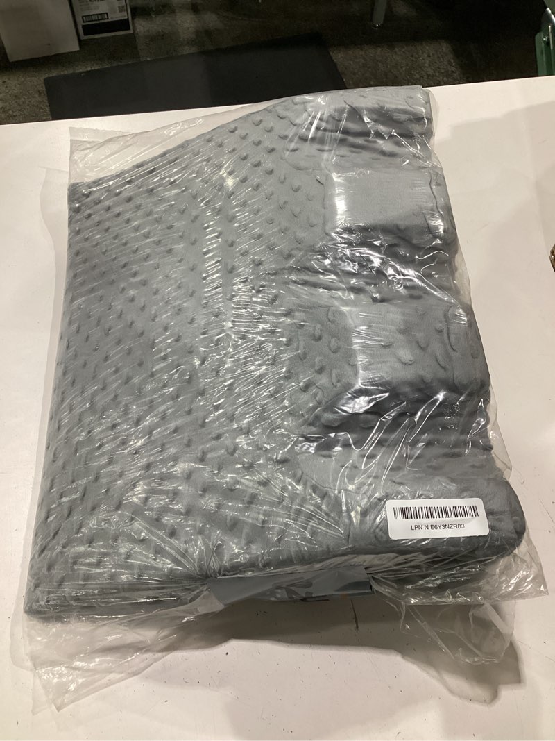 Condition photo showing Good Condition for nursing reflux prop for infant,baby colic & gas relief,memory foam nursery support for newborns washable removable cover,baby tummy time prop for neck and shoulder strength growth grey