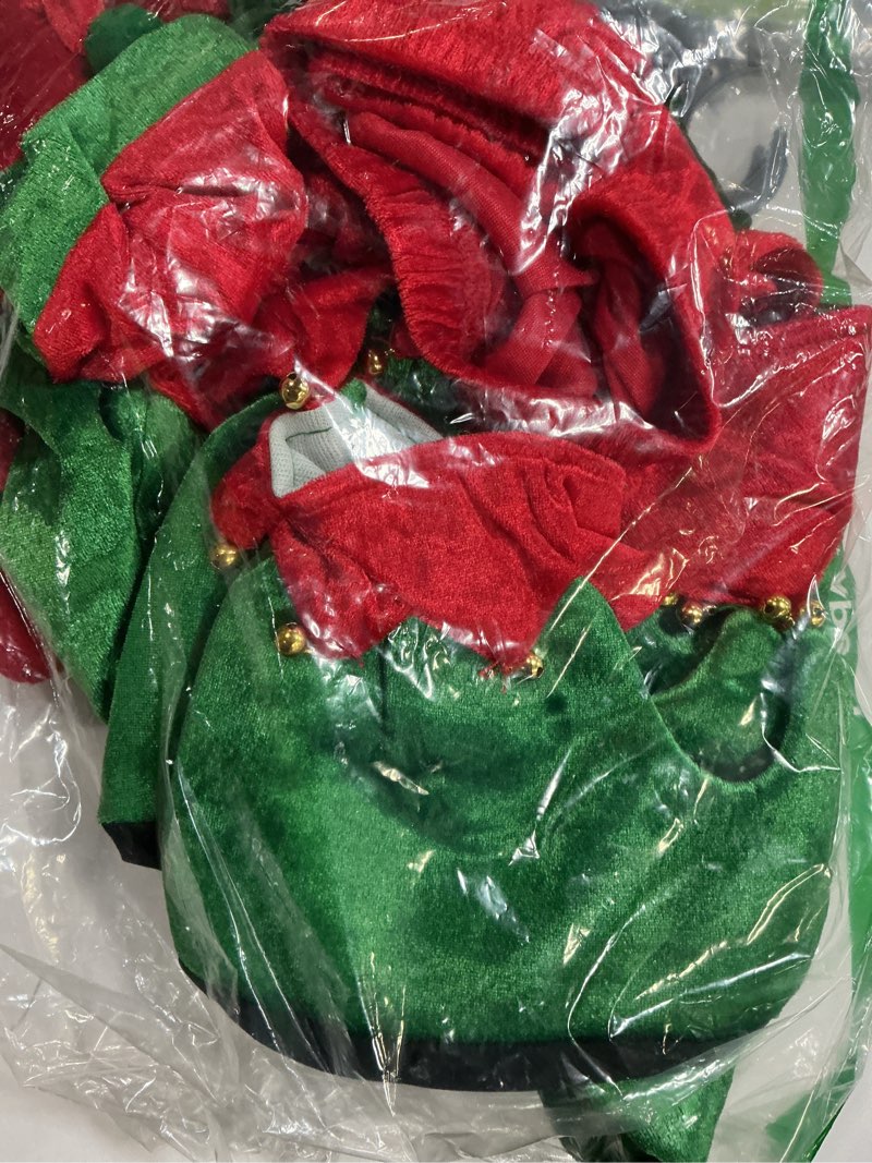 Condition photo showing Good Condition for Soyoekbt Kids Christmas Elf Costume Santa's Helper Costume for Boys Girls Elf Xmas Festive Outfit (7