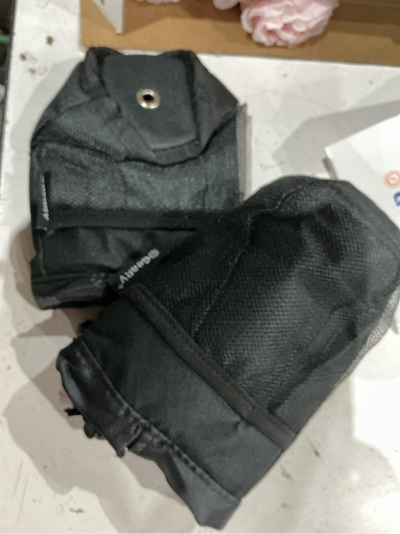 Condition photo showing Good Condition for gearv 2pack cup holder for bike, scooter and wheelchair, water bottle holder for utv/atv, walker, golf cart and beach, universal drink holder accessories with net pocket and cord lock (black)