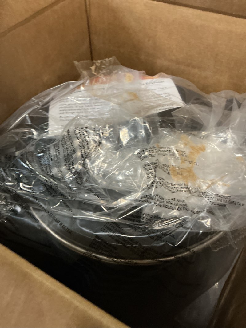 Condition photo showing Good Condition for 30-cup 6l commercial coffee urn, festa essential 750w double wall large percolate coffee maker stainless steel hot water urn dispenser with double dripless faucet, quick-brewing for catering, black 6l-30cups