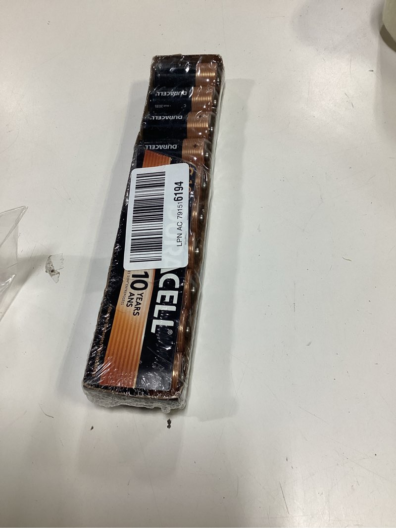 Condition photo showing New/Like New for duracell coppertop c batteries, 10 count (pack of 1), c battery with long-lasting power, all-purpose alkaline battery for household and office devices