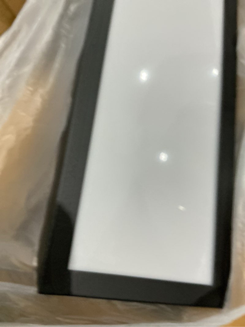 Condition photo showing As Is for pillar lamp post light, fence deck cap light lantern column lamp for flat surface patio garden decoration with ip55 waterproof e26 led bulb (electric powered) w9.85"*h6.5" 110v