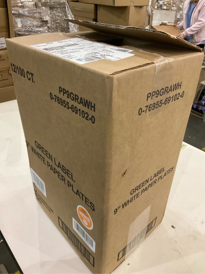 9” 1200 paper plates