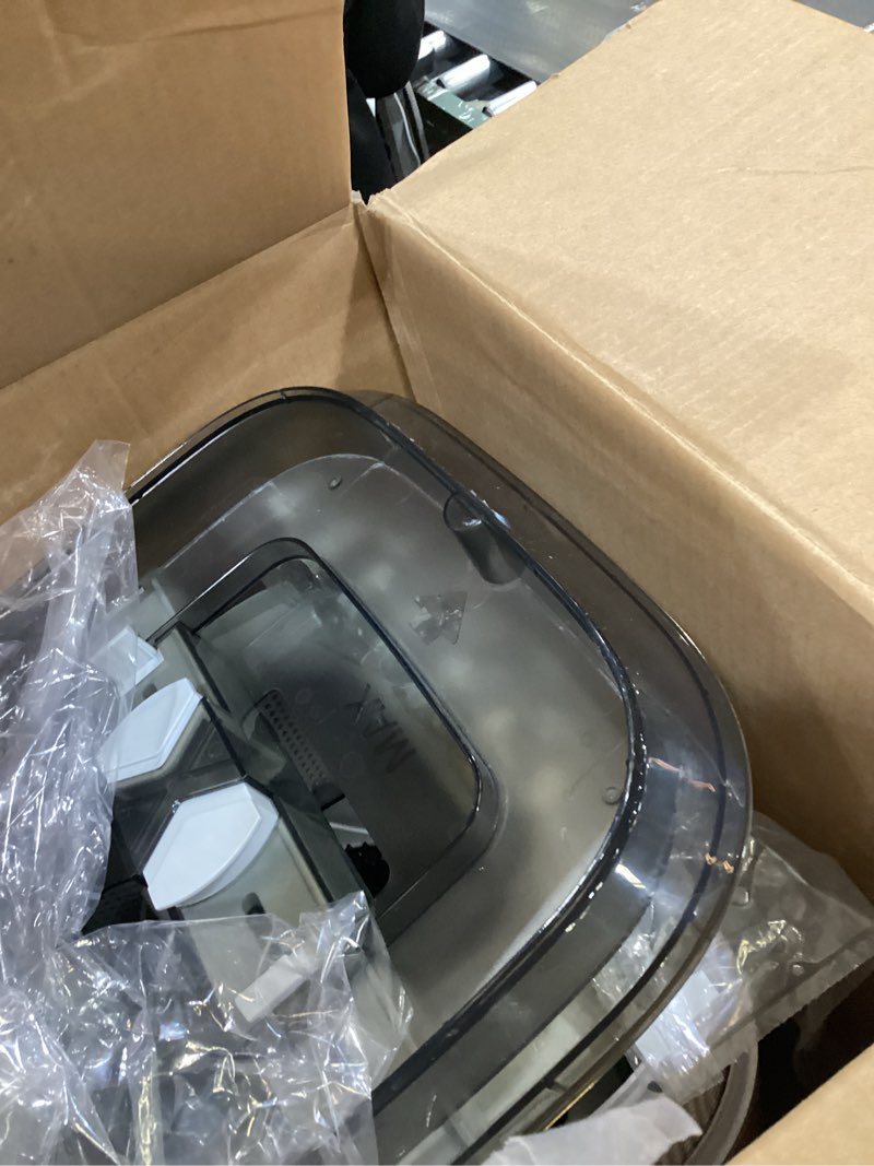 Condition photo showing As Is for levoit superior 6000s smart evaporative humidifiers for home whole house up to 3000ft², 6 gal, last 72-hour, premium filter, dry mode, wheels & water fill hose & foldable storage - quiet sleep mode evaporative humidifier 23l