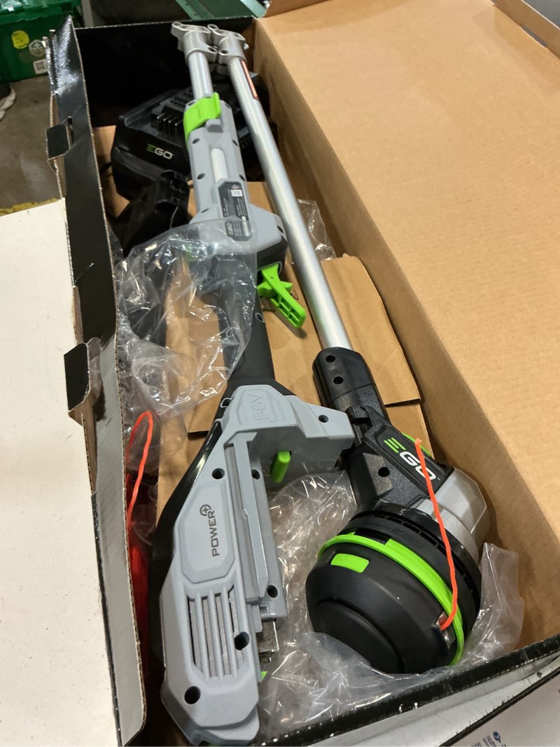 Condition photo showing Good Condition for ego power+ powerload st1511t 15 in. 56 v battery string trimmer kit (battery & charger) w/ telescopic shaft & 2.5 ah battery