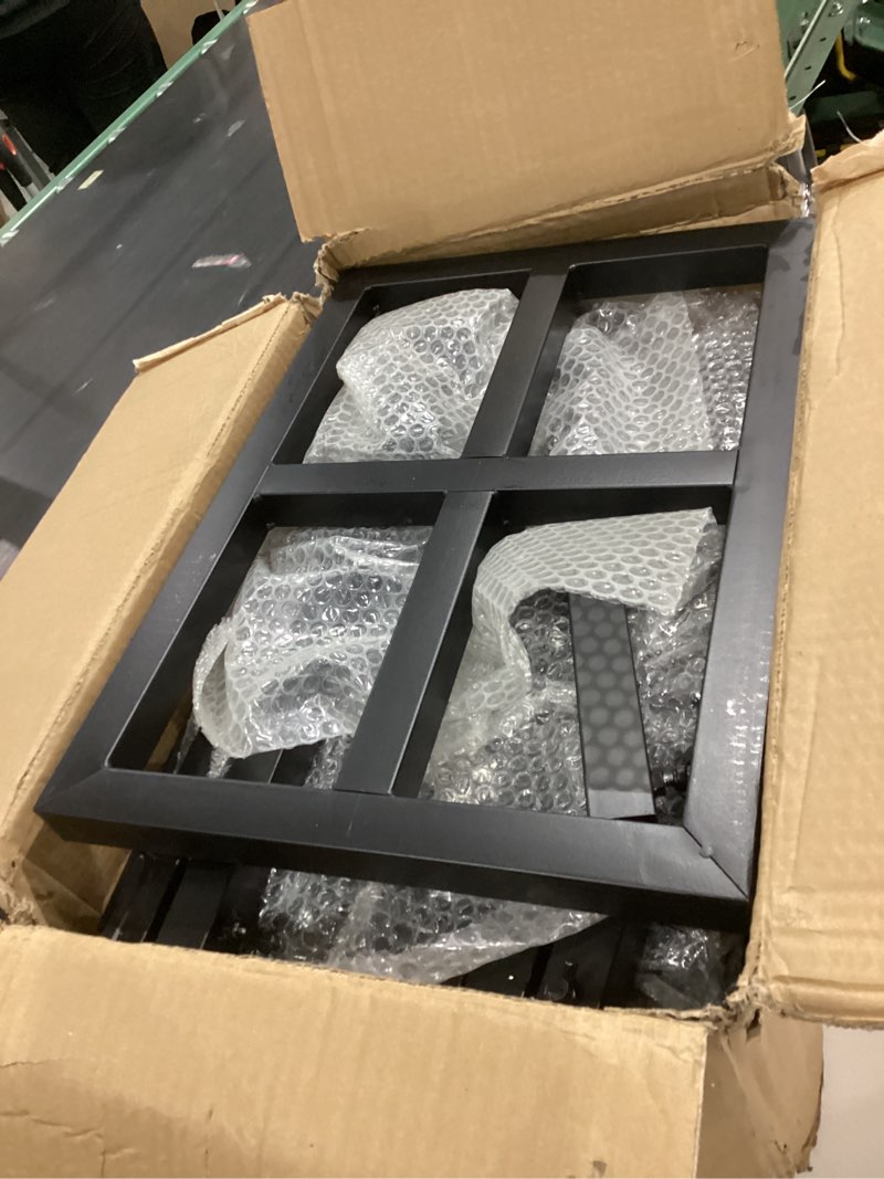 Condition photo showing Good Condition for Wokceer 10 FT Backdrop Stand Heavy Duty Pipe and Drape Kit, Adjustable Black Backdrop Stands for Wedding Photo Booth Background Birthday Party Photography Exhibition Decoration 10 FT x 10 FT Black-10 E